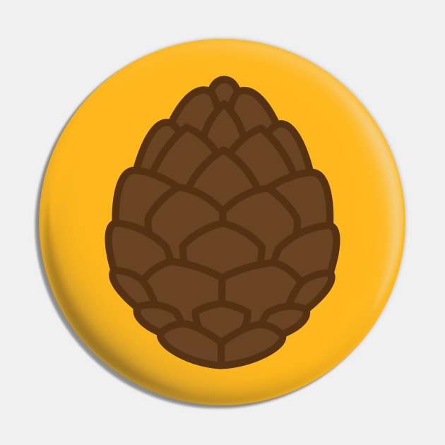 pinecone Pin by melikeozmen