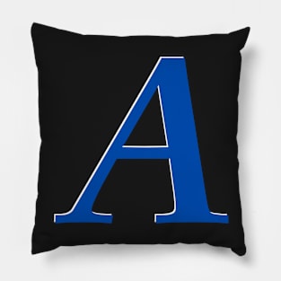 A - Letter A to Z Text Collection Pillow