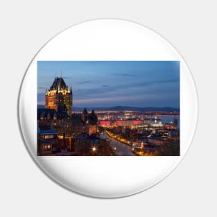 Quebec City Lights Pin