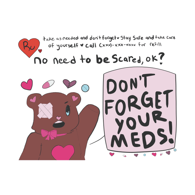 Don't Forget Your Meds! by lemon_ghostea