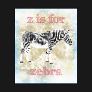 Z is for Zebra T-Shirt