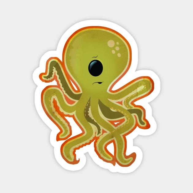 Cycloctopus Magnet by zerostreet