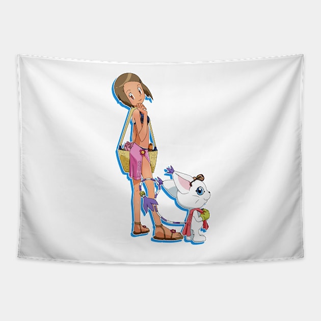 Beach Time Tapestry by Decokun