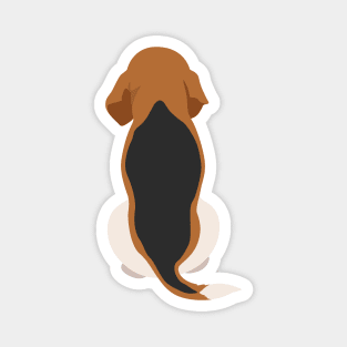 Beagle Back Magnet