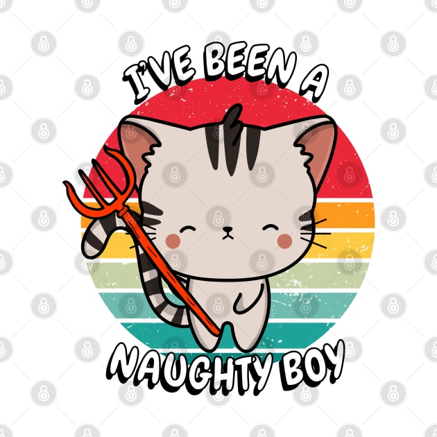 Cute tabby Cat is a naughty boy by Pet Station