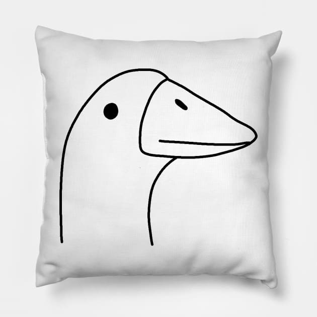 Goose Pillow by valentinahramov