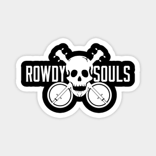 Rowdy Souls Skull & Banjos Magnet