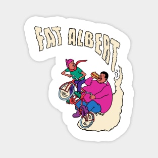 Fat Albert Cartoon Magnet