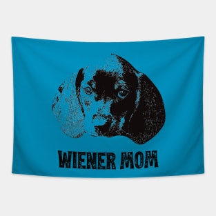 Wiener Mom - Dachshund Mom Tapestry