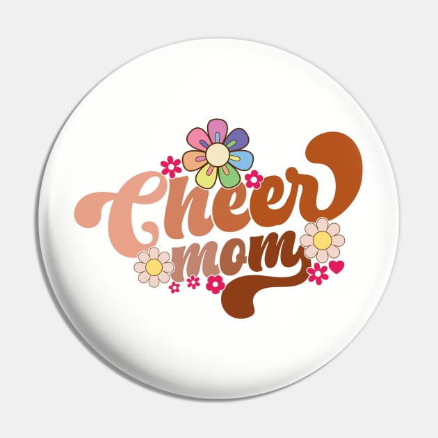 Cheer mom Pin by Zedeldesign