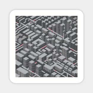 Brutalist Utopia Magnet