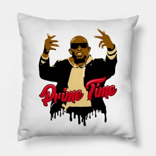 prime time deion sanders Pillow