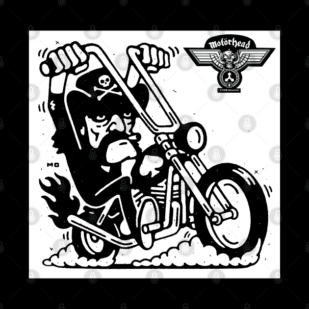 MOTORHEAD IN BLACK AND WHITE STYLE by antonimus