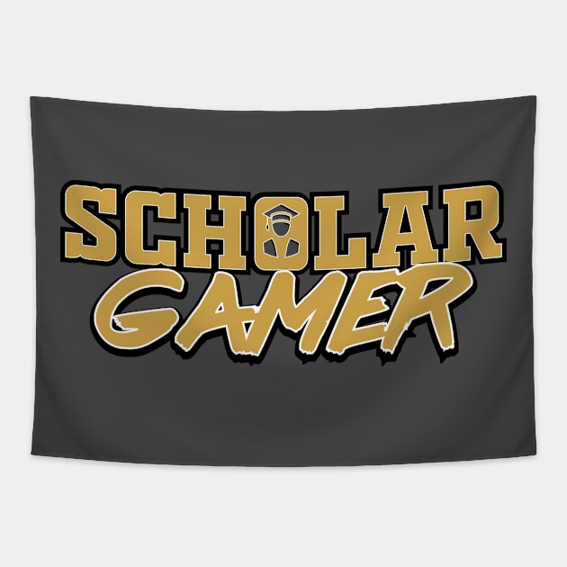 Scholar Gamer Tapestry by vphsgraphics