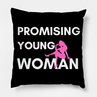 Promising Young Woman Pillow