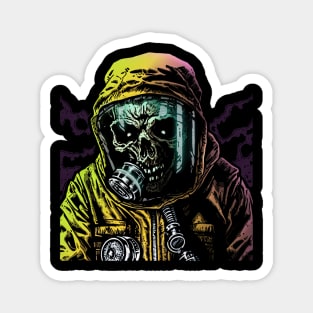 Hazmat Carl (For Dark Background) Magnet