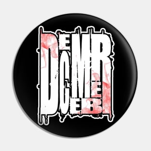 December Tshirt Pin