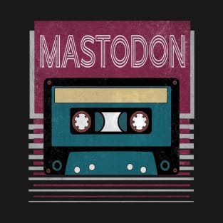 Proud To Be Mastodon  Personalized Name Birthday T-Shirt