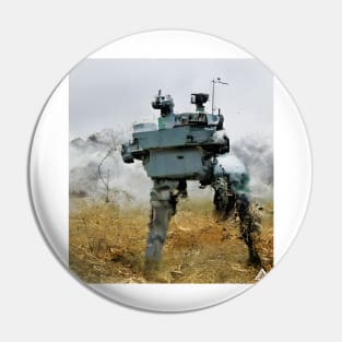 The Unknown War Machine Pin