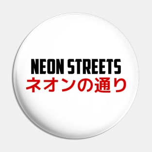 Neon Streets - Japan Pin