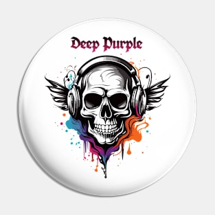 Deep Purple Pin