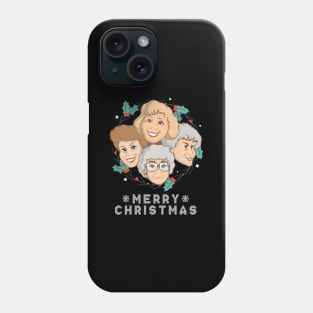 Christmas golden girls Phone Case