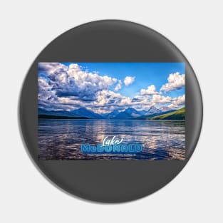 Lake McDonald Glacier National Park Pin