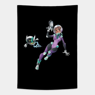 Space Girl Tapestry