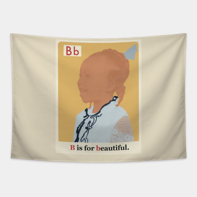 The New Black ABCs “B is for Beautiful.” Tapestry by Sammy Jean Wilson 