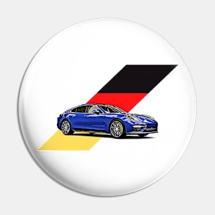 Panamera German Print Pin