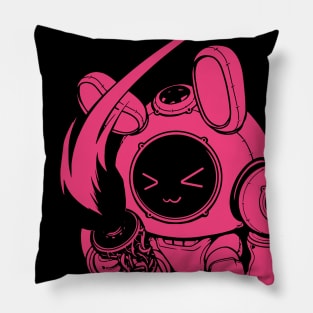 Bunny Bot - PINK Pillow