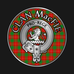 Clan MacFie Crest & Tartan T-Shirt
