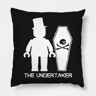 "THE UNDERTAKER" Pillow