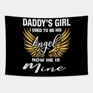 Men My Dad is my Guardian Angel Shirt Father_s Day Gifts Tapestry