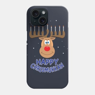 Happy Chrismukkah from Rudolf Phone Case