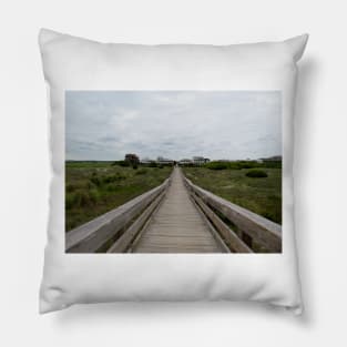 A Long Walk To The Beach Pillow