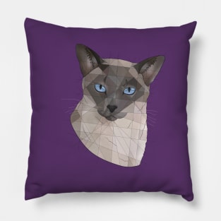 Rossi Siamese Cat Pillow