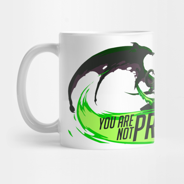 You Are Not Prepared Illidan Mug Teepublic
