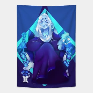 Blue Diamond and her court Tapestry