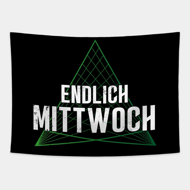 Endlich Mittwoch - Jugendwort des Jahres 2020 Tapestry by sweetczak