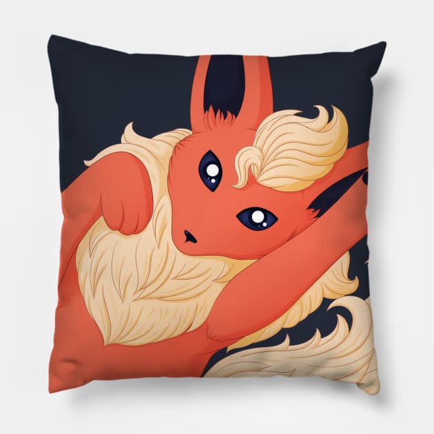 Magic Fire Doggo Pillow by Todd's Hollow