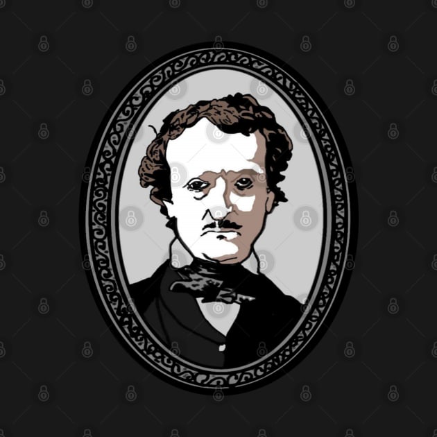 Poe Mural by Undeadredneck