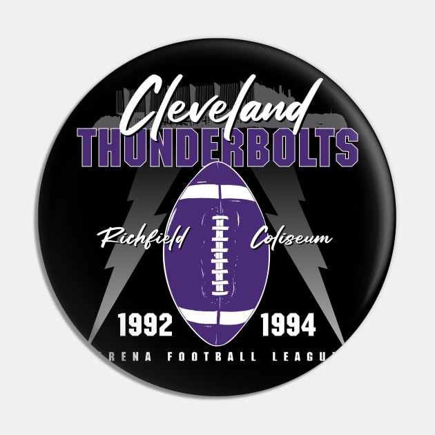 Cleveland Thunderbolts Pin by MindsparkCreative