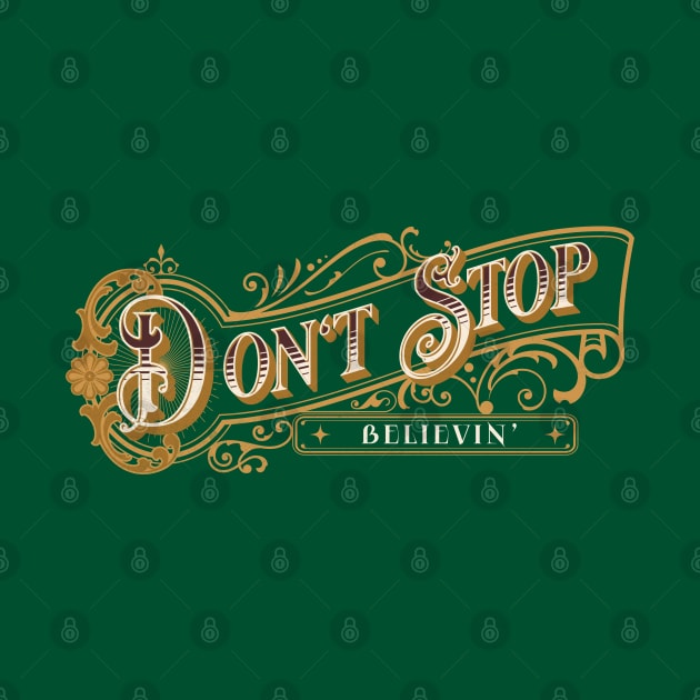 Don't Stop Believin' by Salt + Cotton