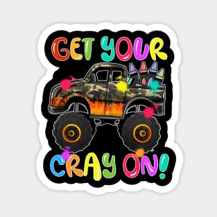 Get Your Cray On Back To School Magnet