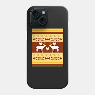 Romantic deer II Phone Case