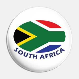 South Africa rugby supporter Pin