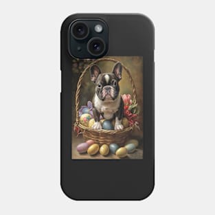 French Bulldog Easter Basket Card Phone Case