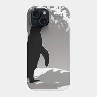 Penguins Shadow Silhouette Anime Style Collection No. 70 Phone Case