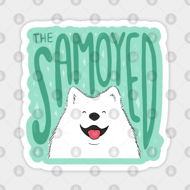 The Samoyed Magnet by Doodle by Meg